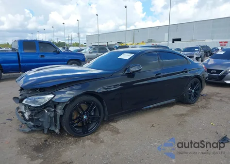 2016 BMW 650I Gran Coupe I Gran Coupe from USA, damaged, VIN WBA6D4C5XGD977448